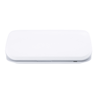 New 5V Double UV Phone Sterilizer Box Jewelry Phones Cleaner Personal Sanitizer Disinfection Box with Aromatherapy (Color: White)