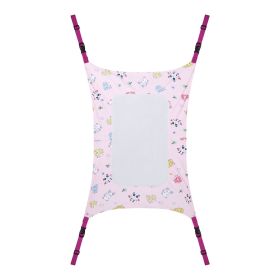 Portable Detachable Crib For Children's Home Comfort (Option: Cartoon pink)